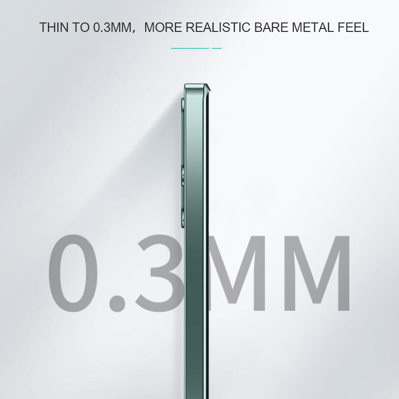 Ультратонкий металлический чехол Magic Shield для Samsung Galaxy Note20 S22 S21 S23 S24 Ultra Note10 Plus S20 FE, прозрачная матовая задняя крышка