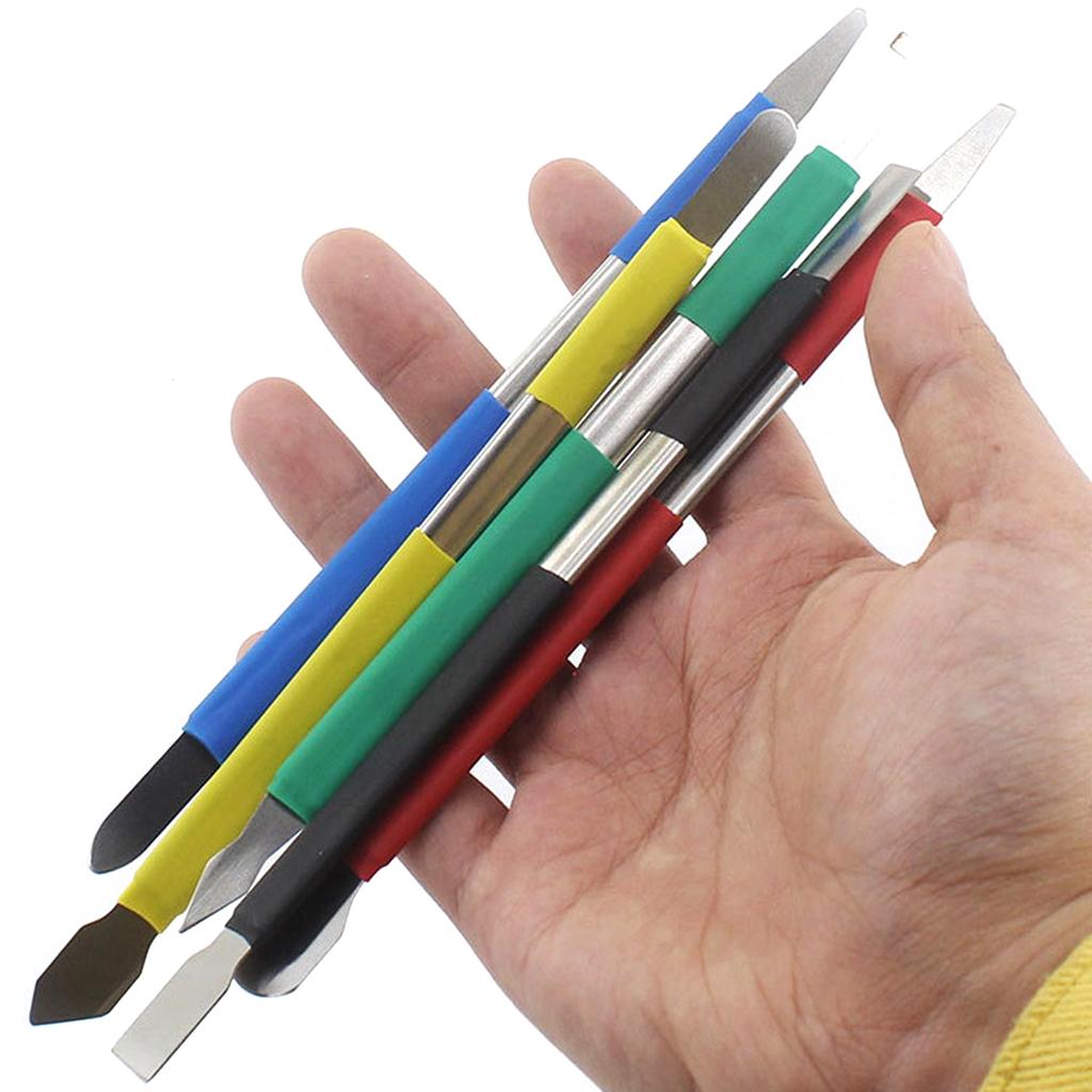 Профессиональный металлический ломик для разборки телефона с двойной головкой для легкого самостоятельного ремонта и обслуживания инструментов