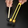 128 Hz Tuning Fork Metal Sound Vibration Tool for Relaxation And Body Awareness Easy to Use Tuning Fork with Mallet And Storage Pouch