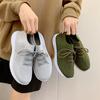Fashion 2024 Women Sneaker Casual Shoes Breathable Mesh Lace-up Sneakers Ladies Platform Vulcanized Shoes Women Shoes