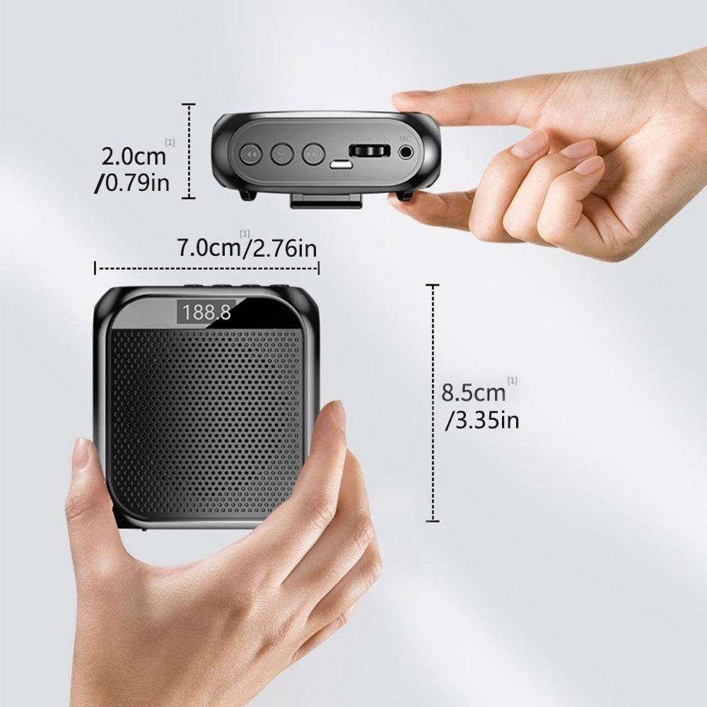 С микрофоном Беспроводной усилитель голоса Перезаряжаемый Классный звуковой динамик Для учителей