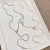European-American Snake Bone Necklace: Luxurious, Niche Design, Versatile Fashion Accessory for Fall/Winter