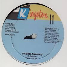12inch Record NINJAMAN / GALAXY P - Under Ground / Pressure Them VPRD5231 Kingston 11 1993 US Reggae, Ska & Dub Used