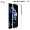 Для Nubia Flip 2 5G Чехол для телефона IMAK Wings II Износостойкий Кристально Прозрачный Чехол Pro