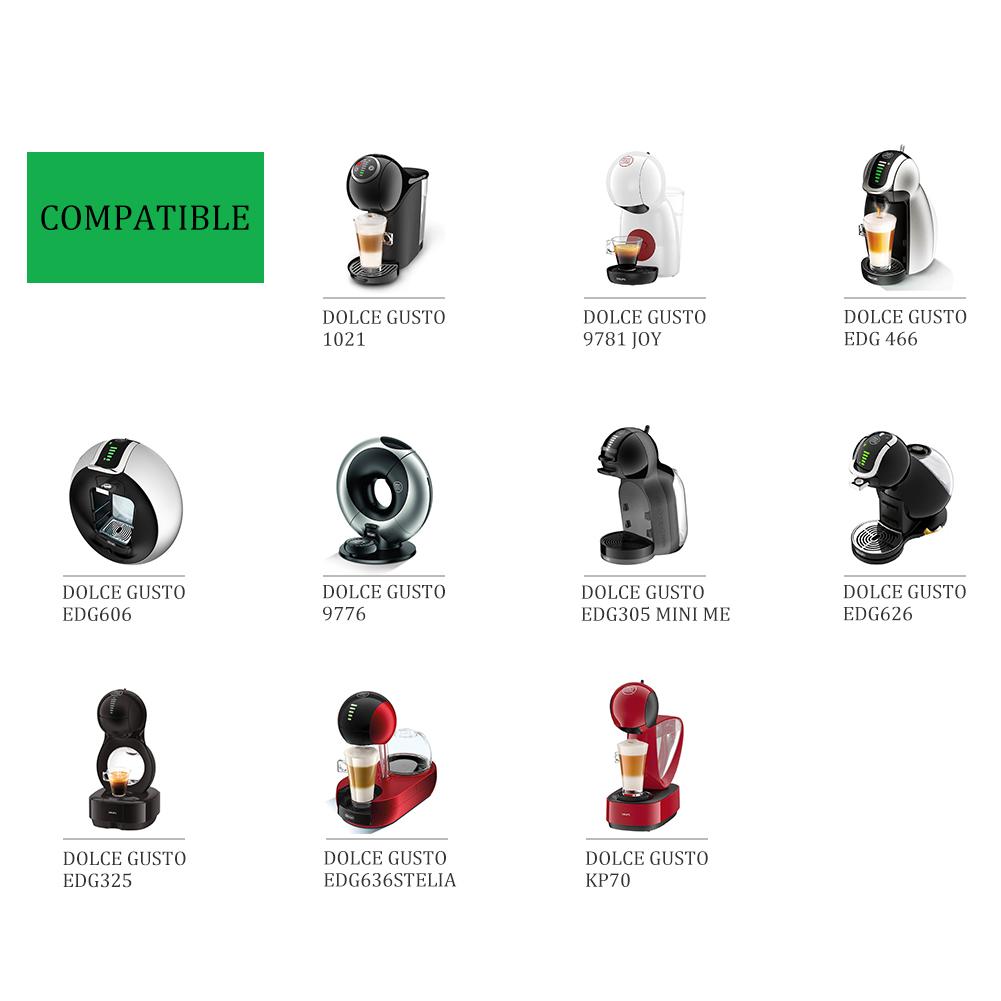 Обновленная многоразовая кофейная капсула для Dolce Gusto, многоразовая чашка-фильтр из нержавеющей стали для кофейной машины Nescafe, создатель крема