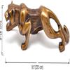 Роскошный дизайнерский экспонат из латуни премиум-класса Jaguar, декоративные элементы для дома и гостиной 24,13 см