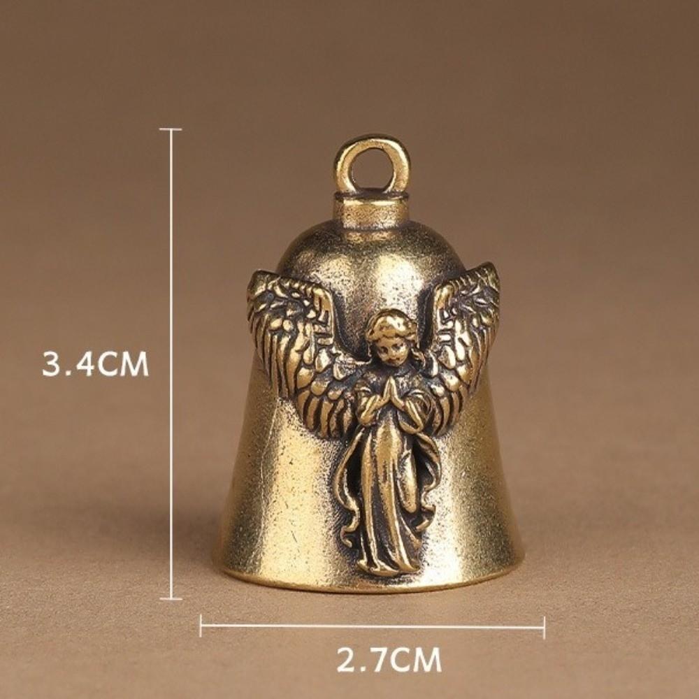 Ангел Рельефный Ангел Колокольчик Винтажный Колокольчик Хранитель Модная Бижутерия Колокольчик Талисман на Удачу Домашний Декор