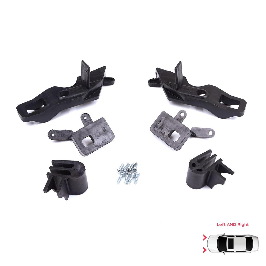 EHL582 Комплект кронштейнов для крепления фары, левая и правая сторона для Citroen C Elysee DD 2017-2024﻿ Facelift 9817298480