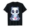 Cute Panda Boba Bubble Tea Panda Bear Boba Drink T-Shirt