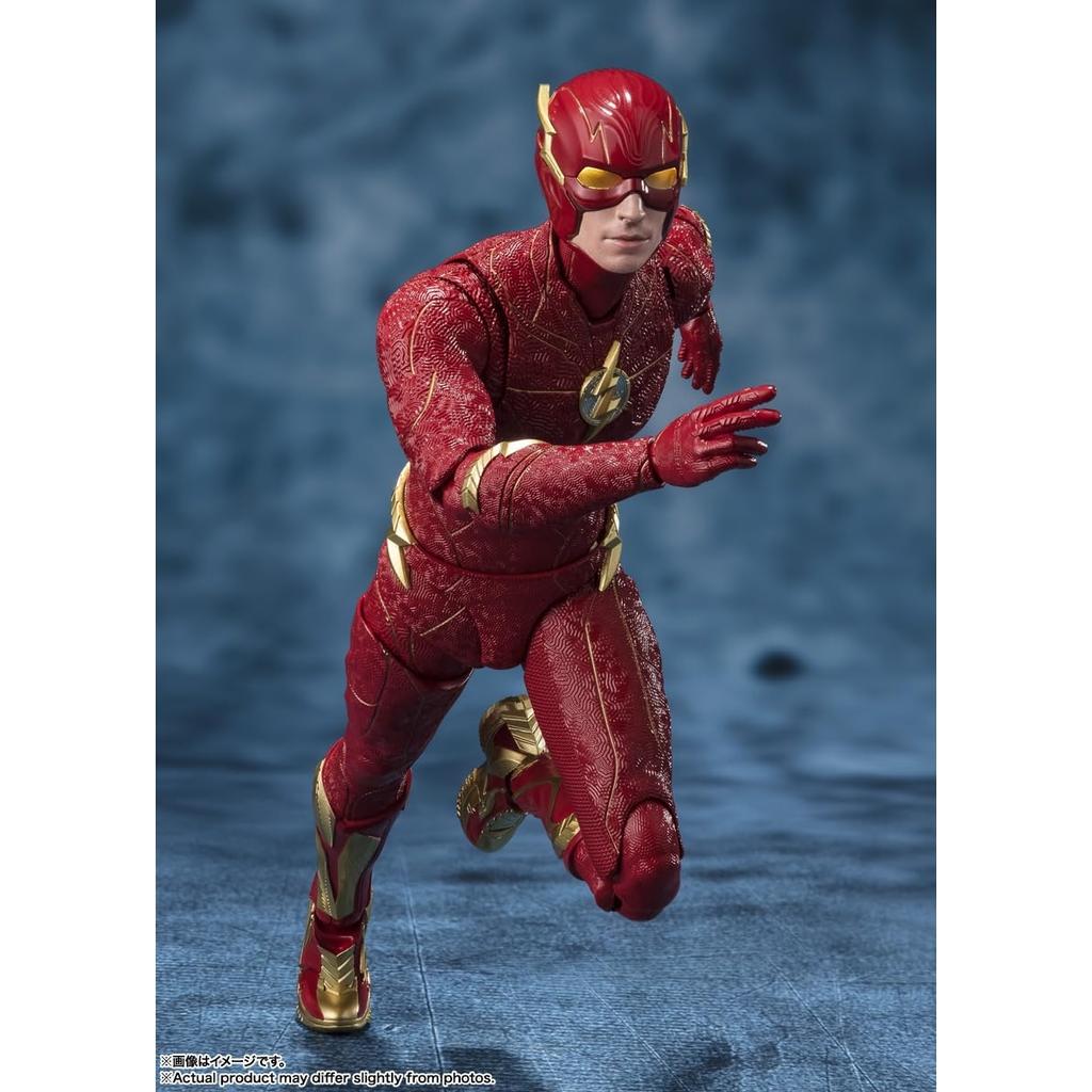 TAMASHII NATIONS С.Х.. Фигурка Figuarts The Flash 150 мм из ПВХ и АБС, полностью окрашенная, подвижная, коллекционная