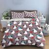Playful Penguins Winter Pattern Bedding Duvet Cover Set  (1*Duvet Cover 2*Pillowcases, without duvet insert)
