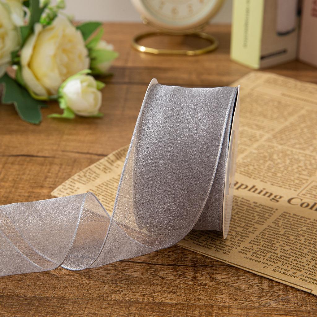 Bow Making Ribbon Shimmering Decorative Woven Ribbon Gift Wrapping Ribbon Decorative For Hair Accessory Diy Hat Embellishments
