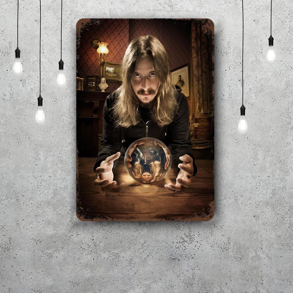 Opeth Vintage Metal Tin Signs Posters Decor Retro Metal Plaque Wall Art Decor for Garage Bar