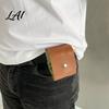 Adjustable Belt Bag Collapsible Foraging with Belt Canvas And PU Leather Waist Gardening Accessories for Harvesting Pouch Hands Free Picking Fruits