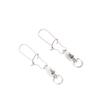Accessories Corrosion Resistant Interlock Snap Fishing Line Connector Ball Bearing Fishing Swivels