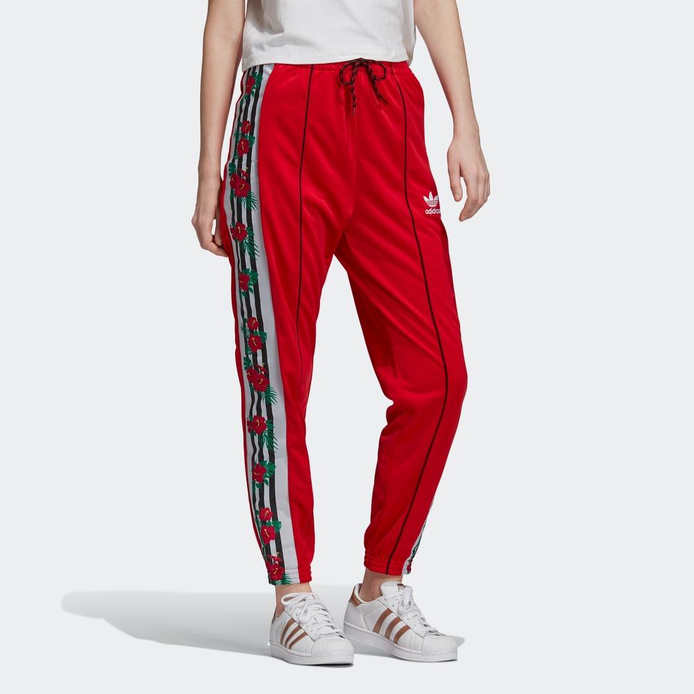 adidas Женские вязаные спортивные штаны Originals Светло-алый EH8729