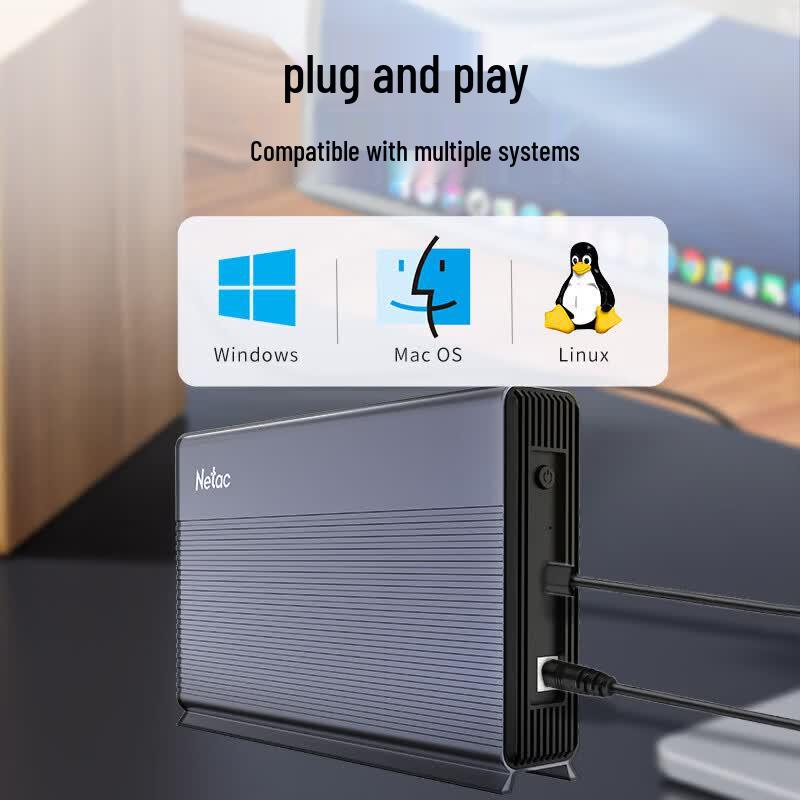 Netac K860 Enterprise Desktop External Hard Drive