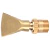 G1/2 Female Thread G3/4 Male Thread Fan Shaped Fountain Nozzle Fountain Water Nozzle  Water Garden