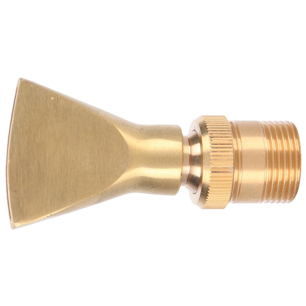 G1/2 Female Thread G3/4 Male Thread Fan Shaped Fountain Nozzle Fountain Water Nozzle  Water Garden