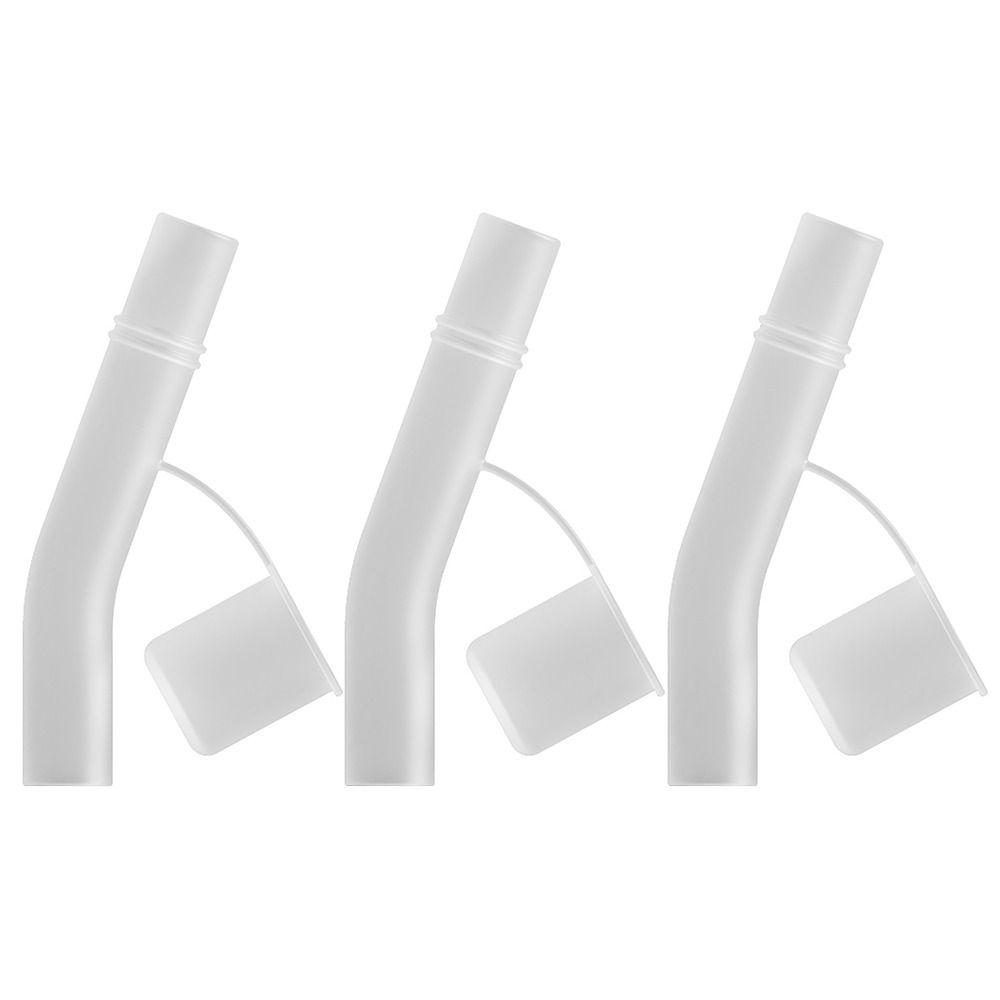 3 шт. Многоразовая соломинка Удлиненная крышка-заглушка Защита от проливания и протекания Насадки для соломинок для стакана Stanley