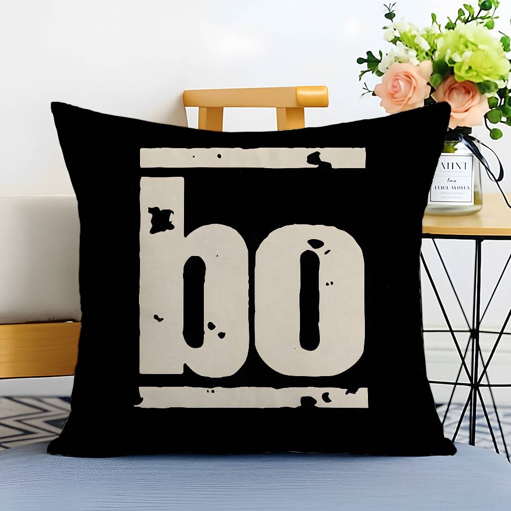 Music B-Bohse Onkelz-MT Band Pillow Case Printed Brushed Fleece Pillow Baby Skin-Touch Eco-Friendly Dye-Sublimat