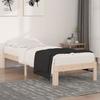 VidaXL Bed Frames Solid Wood 75x190 Cm Small Single 810325