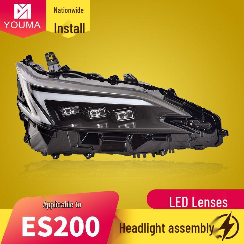 Светодиодная матричная фара Lexus ES 18-24 с тремя линзами в сборе