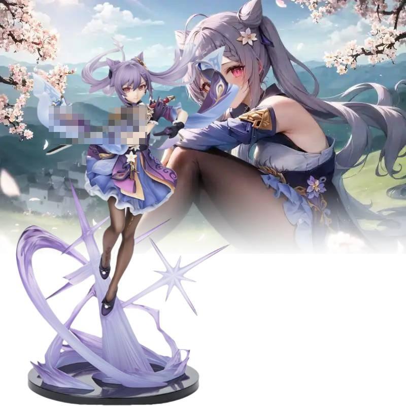 Кэцин Genshin Impact Фигурка Игра Мультяшная Модель Игрушки Статуэтка Рождественские Подарки