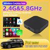 YKRC8 Для X5 E53 E70 F15 G05 Проводной в Беспроводной Автомобильный Беспроводной CarPlay Android Auto Беспроводной Адаптер 2.4G и 5.8 ГГц WiFi BT Автоматическое Подключение