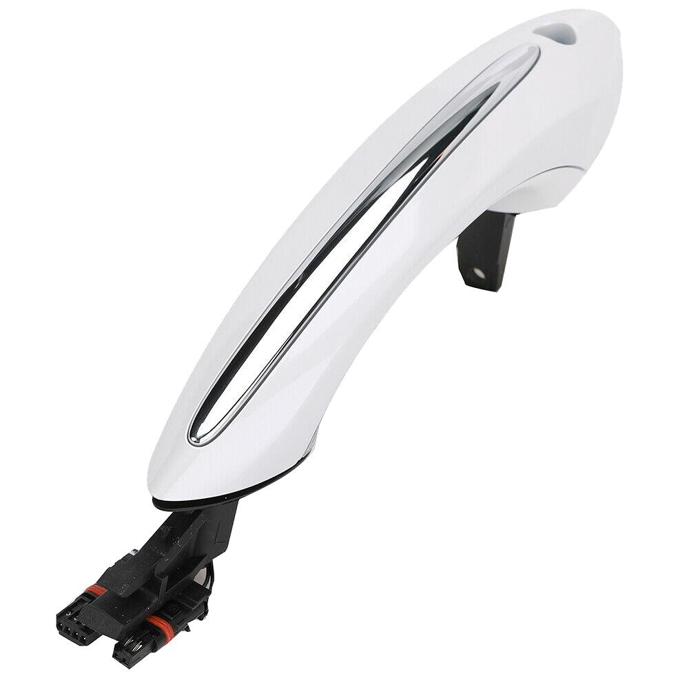 4X Outer Outside Exterior Comfort Access White Door Handle Set For BMW 5 6 7 Series F07 F10 F11 F06 F12 F13 F01 F02 51217231931
