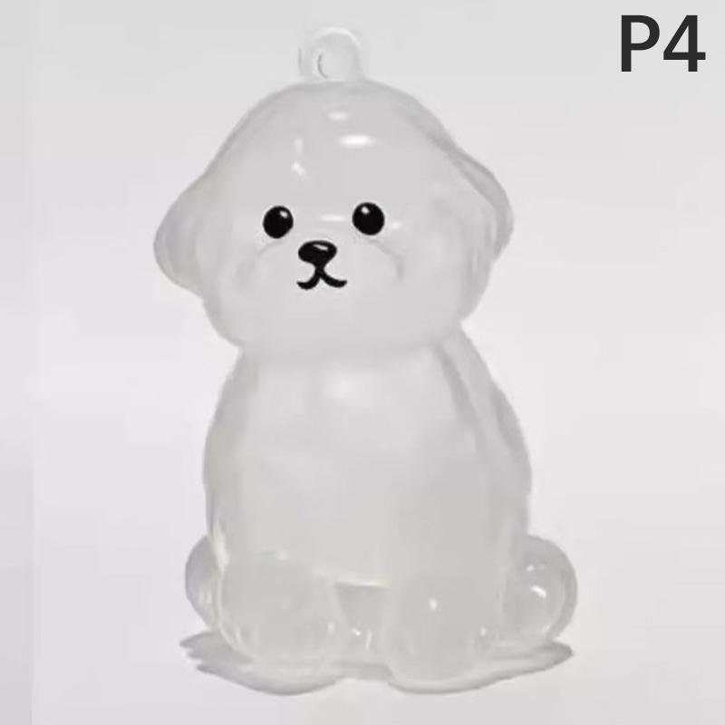 Хранилище собачьей шерсти Милый кулон Брелок Подвеска для сумки Брелоки для ключей автомобиля для пары Ювелирное изделие Сувенир Коллекция Подарок Украшение Аксессуары