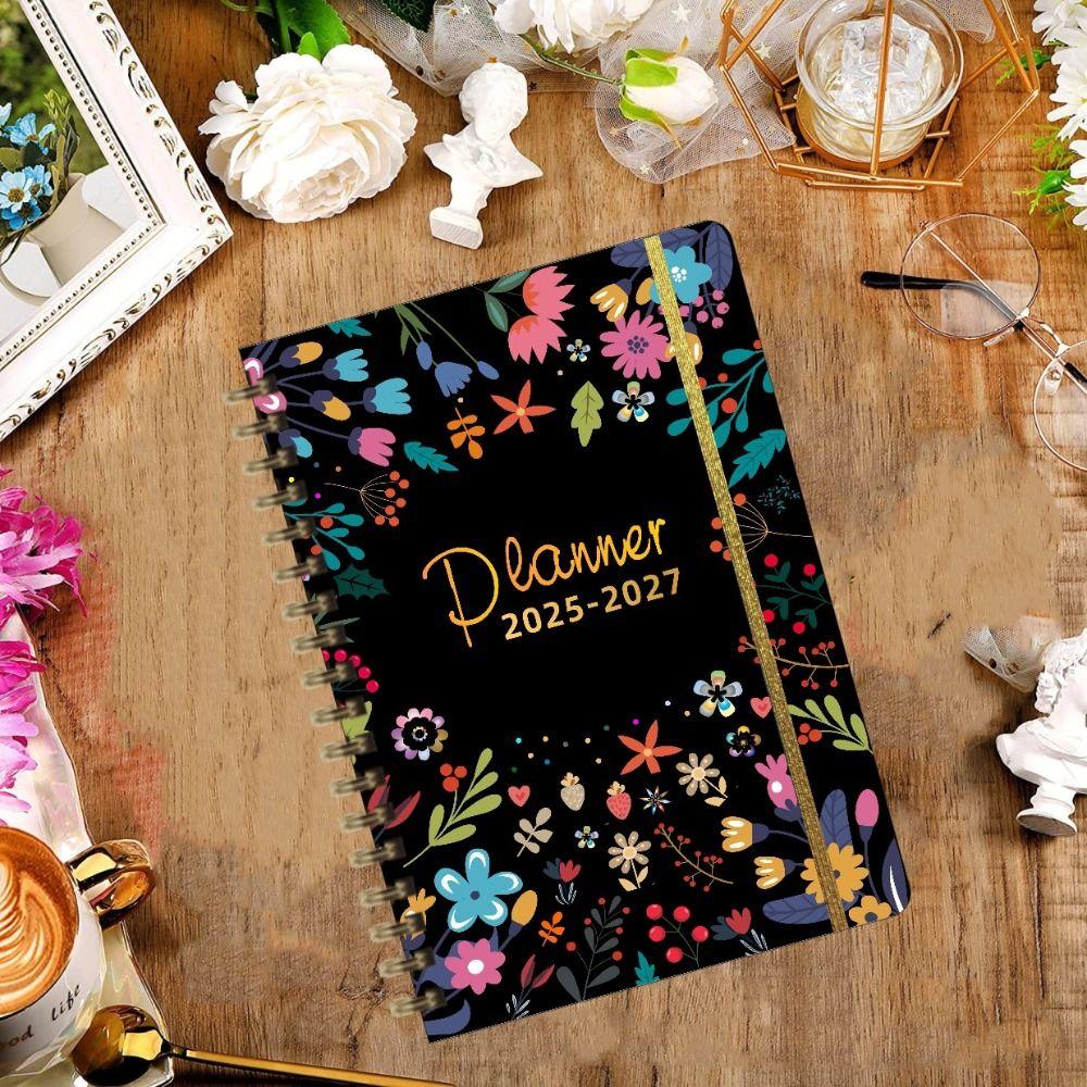 English A5 Agenda Book To Do List Taking Notes 2026 Schedule Planner Notepad Time Organizer 12 Months 365 Days Notepad