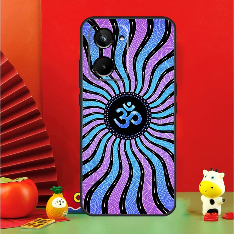 OM Yoga GOA Zen Symbol For Realme GT6 GT7 15 Pro 10 11 12 13 14 Pro Plus C65 C67 C63 C61 C55 C51 C53 C35 C75 Case
