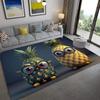 P-Pineapple Printed Carpet Fashion Yoga Mat Non-Slip Carpet Bedroom Decoration Outdoor Carpet Bedroom Birthday Gift