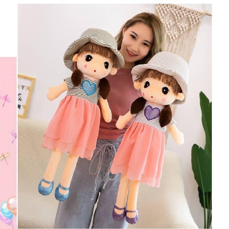 Очаровательная кукла-фея «Милое сердце» из плюша, мягкая игрушка из хрустального велюра, большого размера