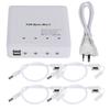 4‑In‑1 Drone Battery Charger USB Port Charging Adapter Device for DJI Mini 2 100‑240VAU Plug