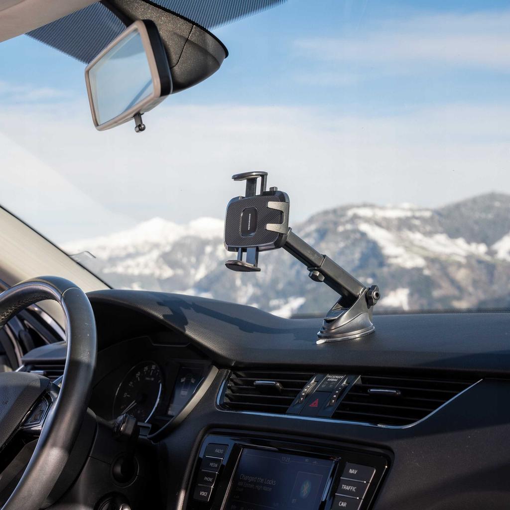 Sc Car Holder Sc17 Universal Dash/Windshield Black