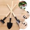 Horticultural Big Three Piece Set Potted Plants Small Shovel Garden Iron Shovel Indoor Flower Potted Plants Loosening Soil Planting Flowers