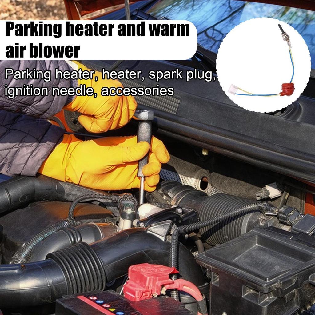 Glow Plug 12V/24V Efficient Ignition Needle Parking Heater Accessory For Electrical System Automotive Car Engine RV Truck Boat