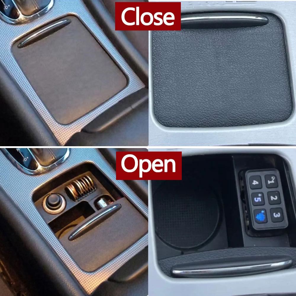 Car Interior Center Console Water Cup Holder Shutter Roller Blind Cover For Mercedes Benz C Class W203 C200 C220 2036800123