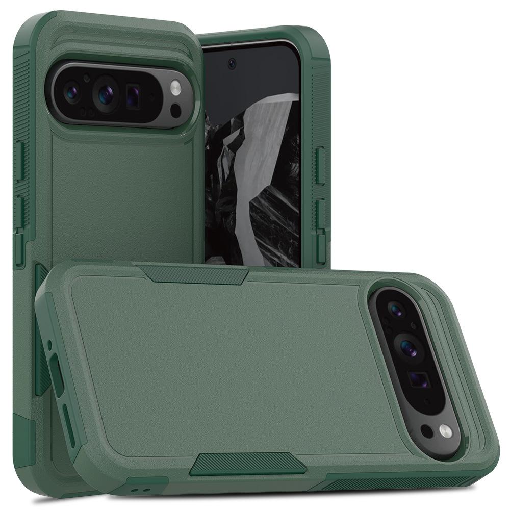 Magnetic OTT With Packet Box Case For Google Pixel 10 Pro XL 9 Pro XL 5G Hybrid Dual Layer Armor Protect Hard Cover