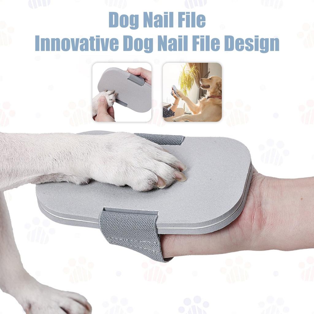 Dog Nail Files, Dog Grooming Tools, Pet Home Detachable Grinders, Nail Scrapers