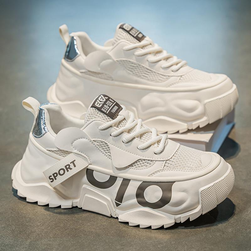 Большие размеры модной мужской обуви бренда Интернет знаменитости оригинальная мода универсальная сетка Ou Ruofeng спортивная обувь для папы повседневная сумка подошва обувь