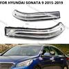 Для Hyundai Sonata 9 2015 2016 2017 2018 87623-C3000 Автомобильный светодиодный указатель поворота в зеркале заднего вида Аксессуары