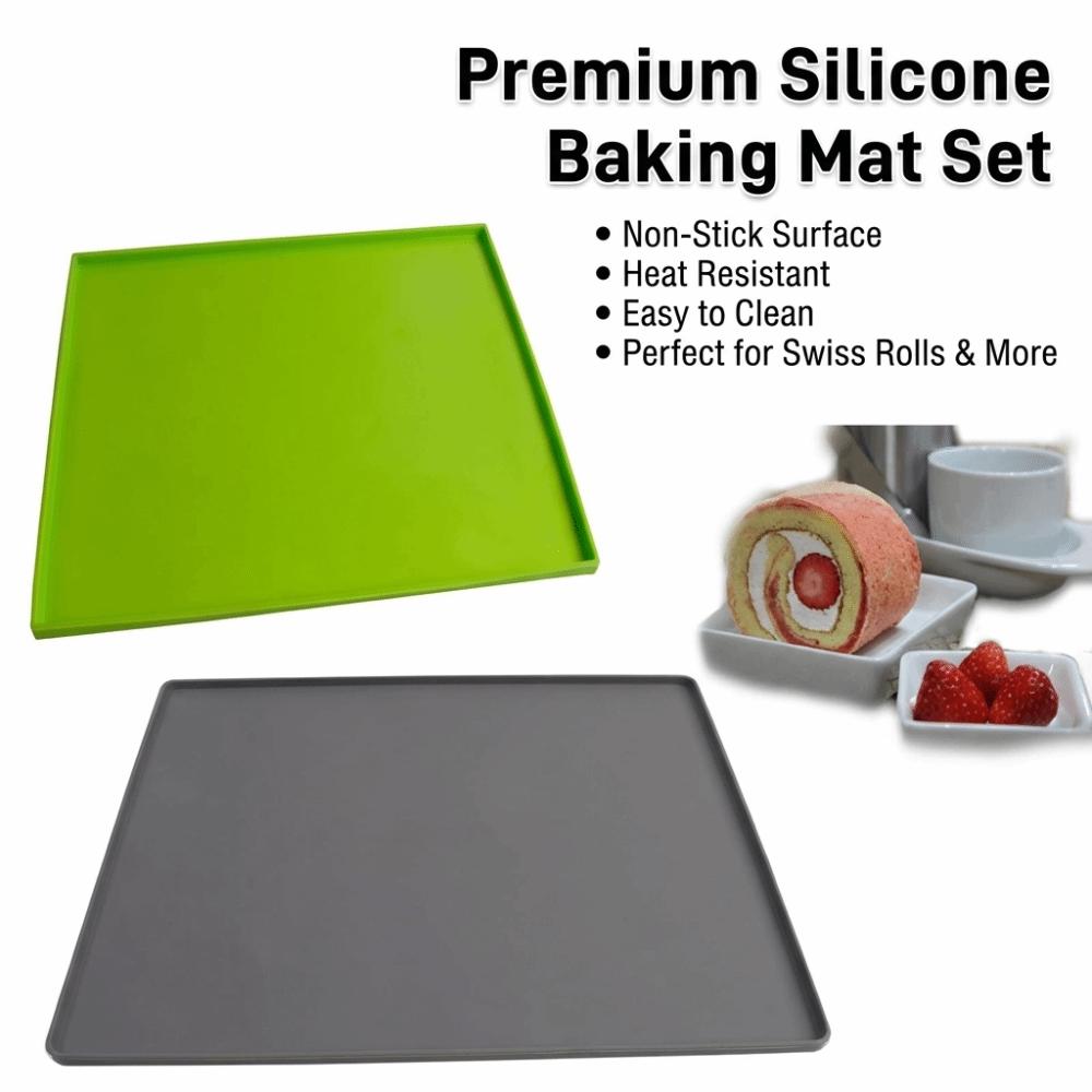 40cmx30cm Cake Roll Pad Silicone Macaron Swiss Roll Mat Silicone Baking Mat  Professional Bakery