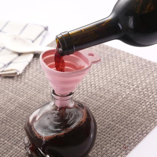 Выдвижная мини-воронка для масла и духов, инструмент для переноски жидкости, бытовой кухонный инструмент