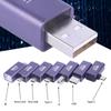 USB/USB B/Type C/Mini USB/Micro USB Male Converter Adapter for Printer Electric Piano Laptops and More