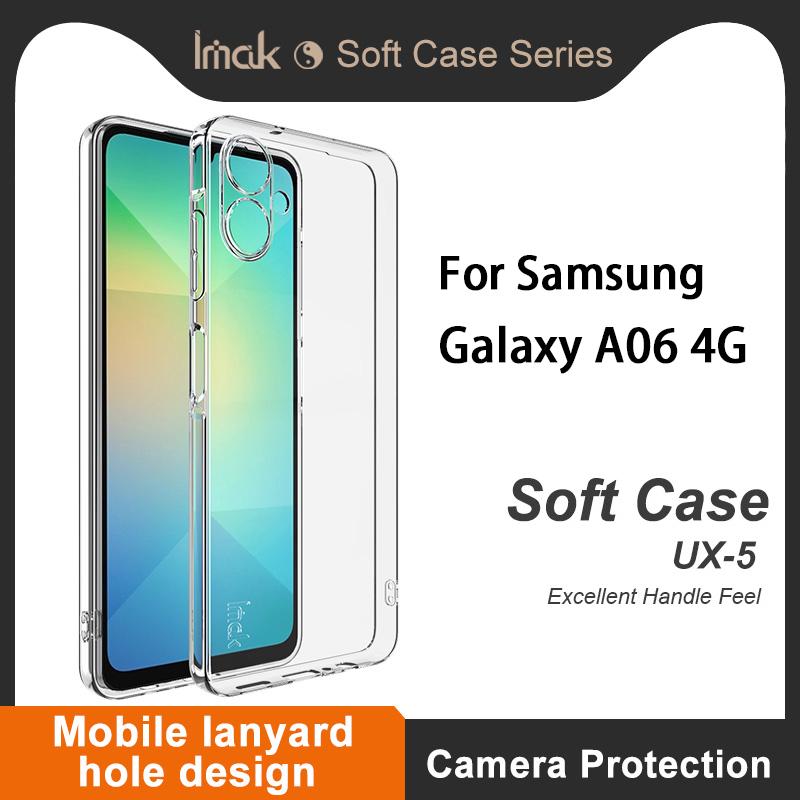For Samsung Galaxy A06 4G Phone Case IMAK Soft Slim Case UX-5 Series