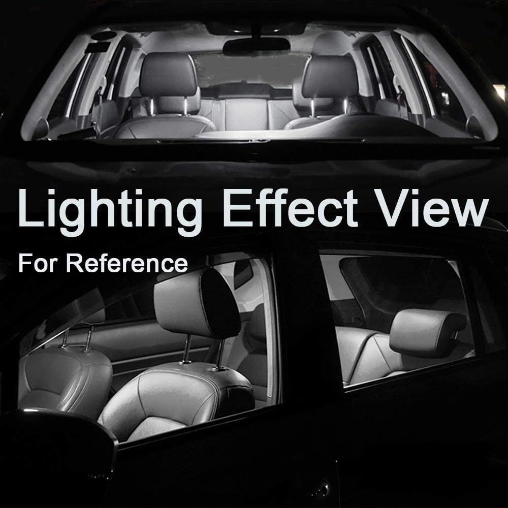 AWALITED 15 Interior LED Lights Kit for 2002 2003 2004 2005 2006 2007 2008 2009 Chevy Trailblazer All Models Super Bright LED Map Dome Light Reading