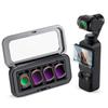 КОНЦЕПЦИЯ Магнитный набор фильтров для Osmo Pocket CPL ND16 ND64 ND256 Контраст Отражение AGC Оптическая светосила Высокая водонепроницаемость и включает экран
